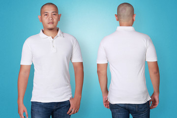 Polo Shirt Template Mock Up