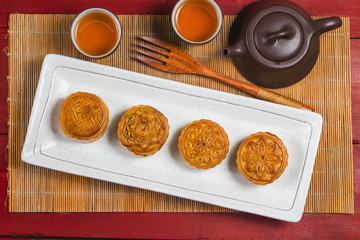 Mid Autumn Festival Chinese Traditional Pastry Mooncake