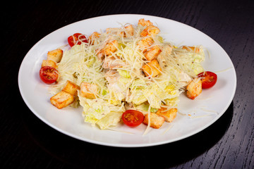 Delicious caesar salad