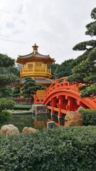 Fototapeta premium Chi Lin Nunnery, Nan Lian Garden, Hong Kong