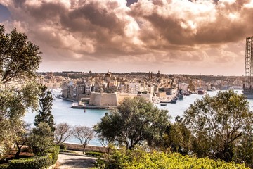 Blick über Valletta