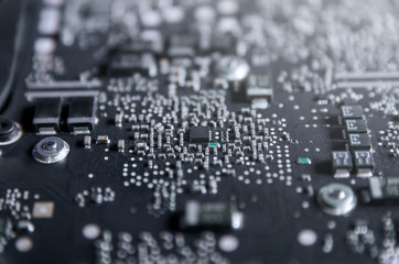 Circuit board and electronic computer hardware, Repair of electronic control panel, motherboard.