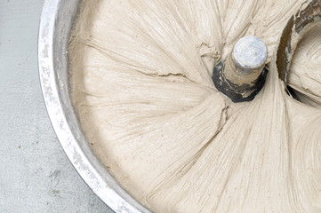 bread dough and mixer - Powered by Adobe