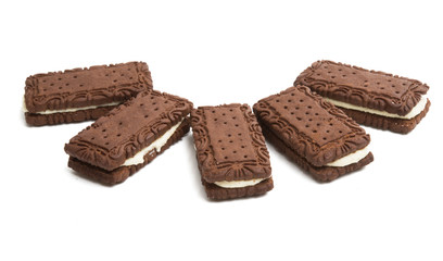 biscuits sandwich with cream