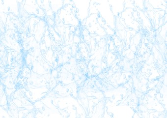 light blue watercolor liquid splash background pattern