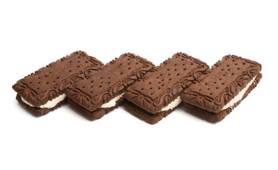 biscuits sandwich with cream