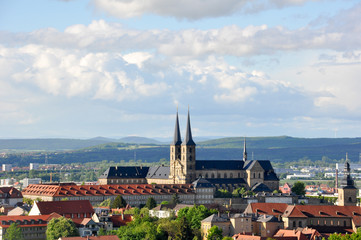 Fototapeta na wymiar Kloster Michaelsberg in Bamberg