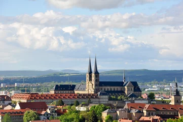 Deurstickers Kloster Michaelsberg in Bamberg © musterxl