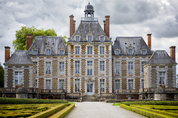 Fototapeta na wymiar Chateau de Balleroy. Balleroy, Normandy, France.
