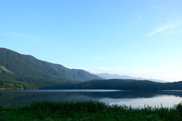 Fototapeta na wymiar 青木湖