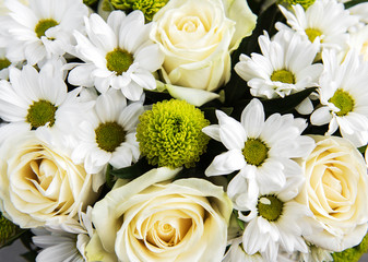 Bouquet of white flowers