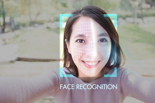 selfie for facial recognition