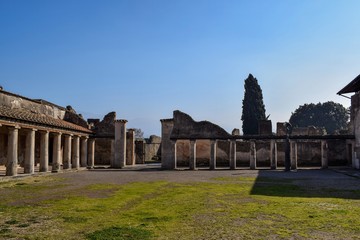 Fototapeta na wymiar Pompeje , Włochy