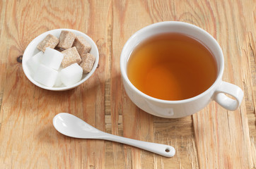 Tea with sugar