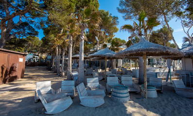 beach in the Mediterranean Sea