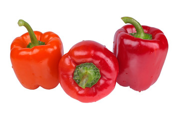 Red and orange pepper