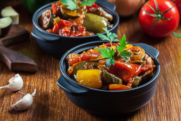 Ratatouille, delicious vegetarian stew