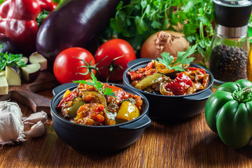 Ratatouille, delicious vegetarian stew