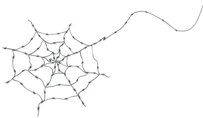 Barbed Wire Web Tether
