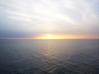 Obraz premium Horizon sur la mer Méditerranée