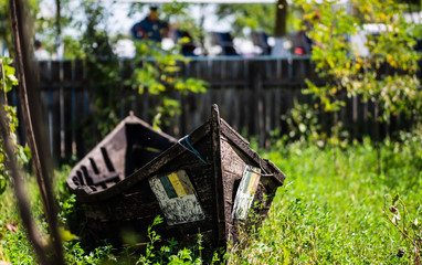 The 132 old sailor boat of Danube Delta 