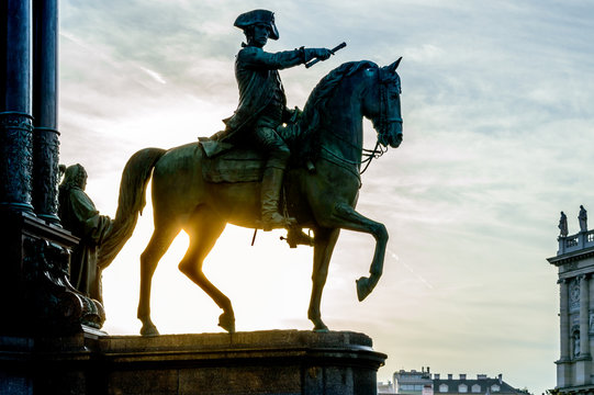 Statue of Ernst Gideon von Laudon in Vienna