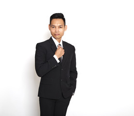 Asian young business man