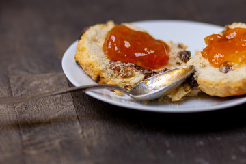 French and British Pastries for Morning Breakfast