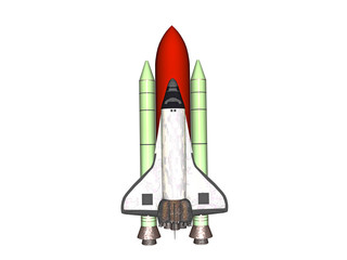 Space Shuttle im All