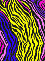 Crepe paper that has a zebra pattern for wallpaper or backgrounds