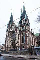 Lviv. Ukraine. Catholic cathedral