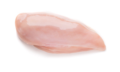 Fresh chicken fillet isolated