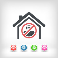 House protection concept icon