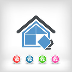 Construction company symbol