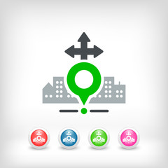 City map icon