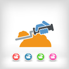 Bricklayer icon