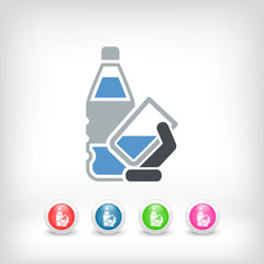 Water bottle icon