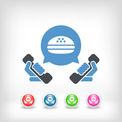 Contact for food takeaway