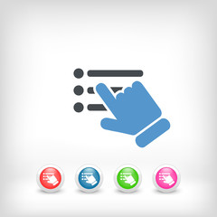 Obraz premium Checklist icon