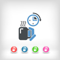 Coffee time icon