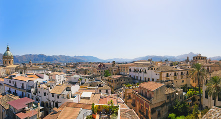 Cityscape of Palermo, Sicily