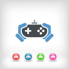 Fototapeta premium Joypad icon