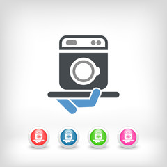 Washing machine icon