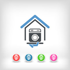 Washing machine icon