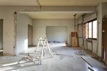 Foto op Aluminium Apartment not renovated, room before renovation © lapas77