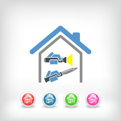 Domestic robbery with knife