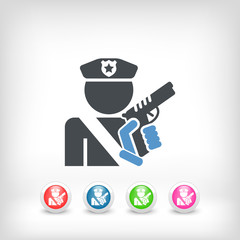 Policeman icon