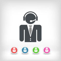 Contact assistance icon