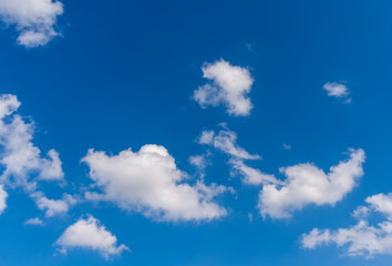blue sky with cloud