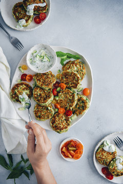 Zucchini Fritters